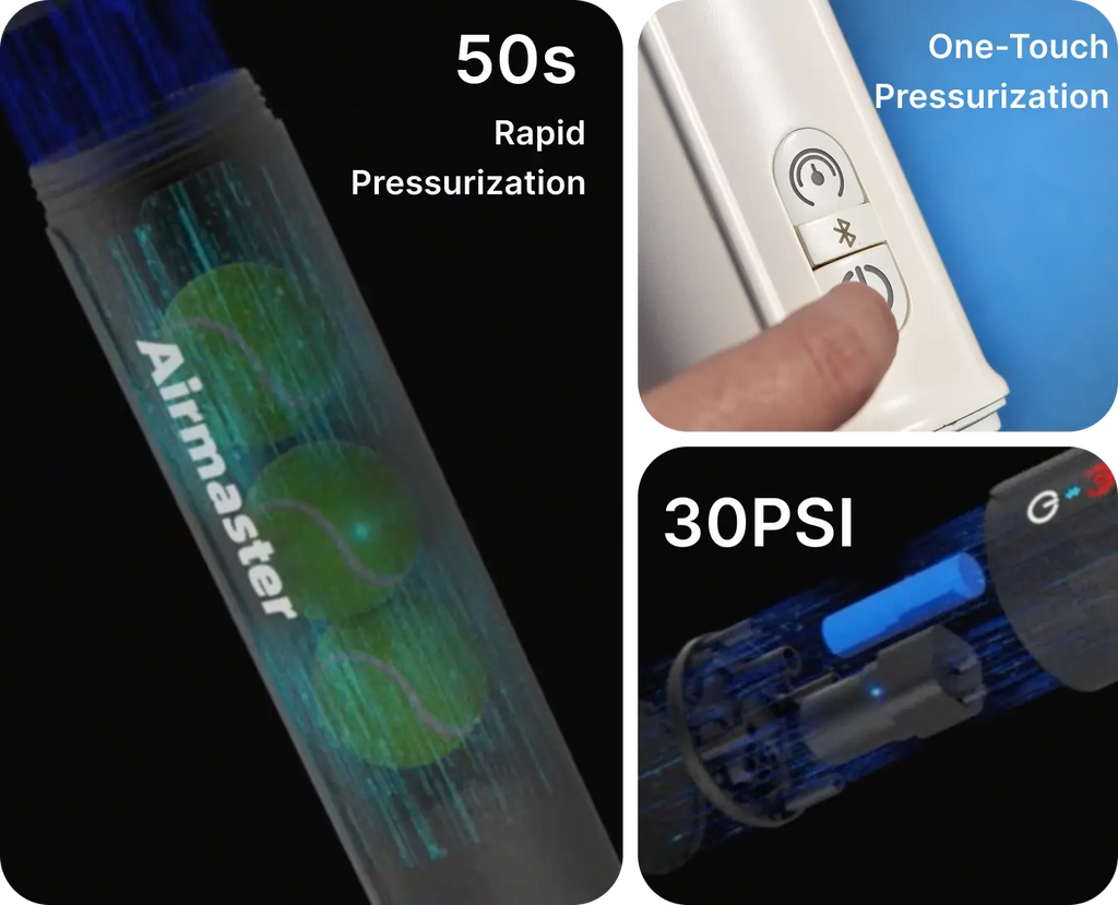 Boundless Airmaster Smart Tennis & Padel Ball Pressurizer