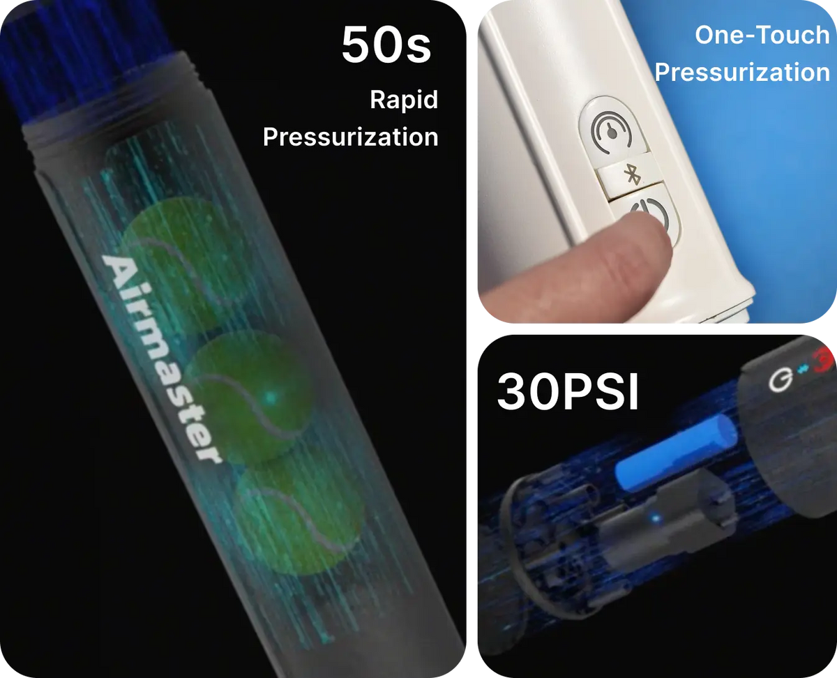 Boundless Airmaster Smart Tennis & Padel Ball Pressurizer